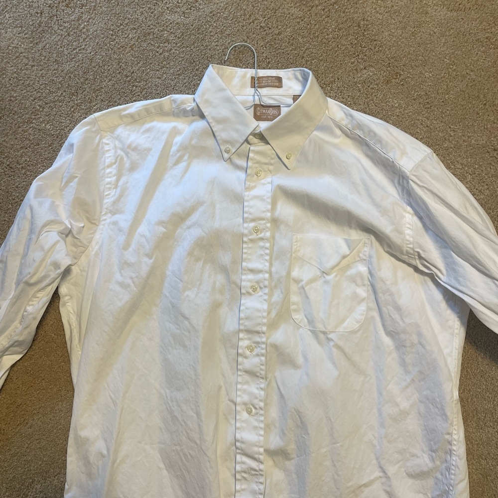 Vintage Gitman Bros White Oxford Cloth Button Down Shirt